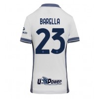 Camisa de time de futebol Inter Milan Nicolo Barella #23 Replicas 2º Equipamento Feminina 2024-25 Manga Curta